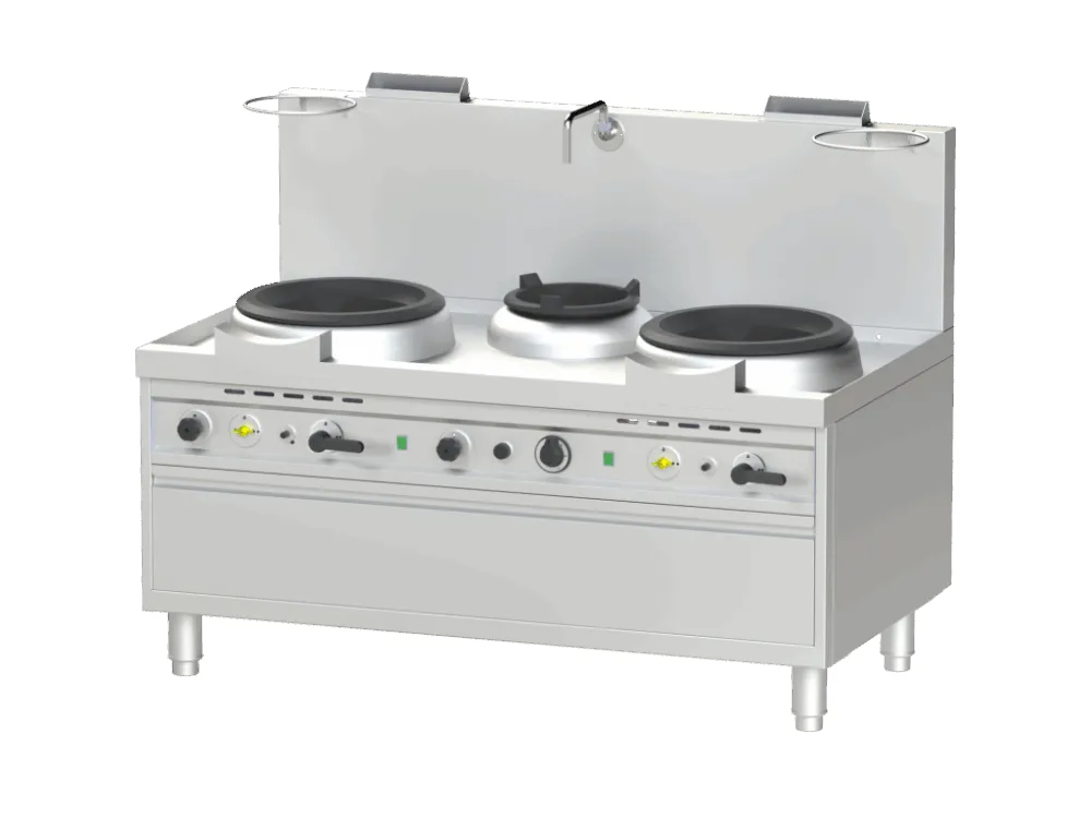 Wok Kwalie with Blower NGKB 16-90 W2S1