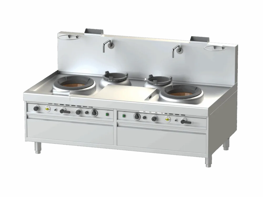 Gas - Wok Kwalie with Blower NGKB 22-90 W2S2